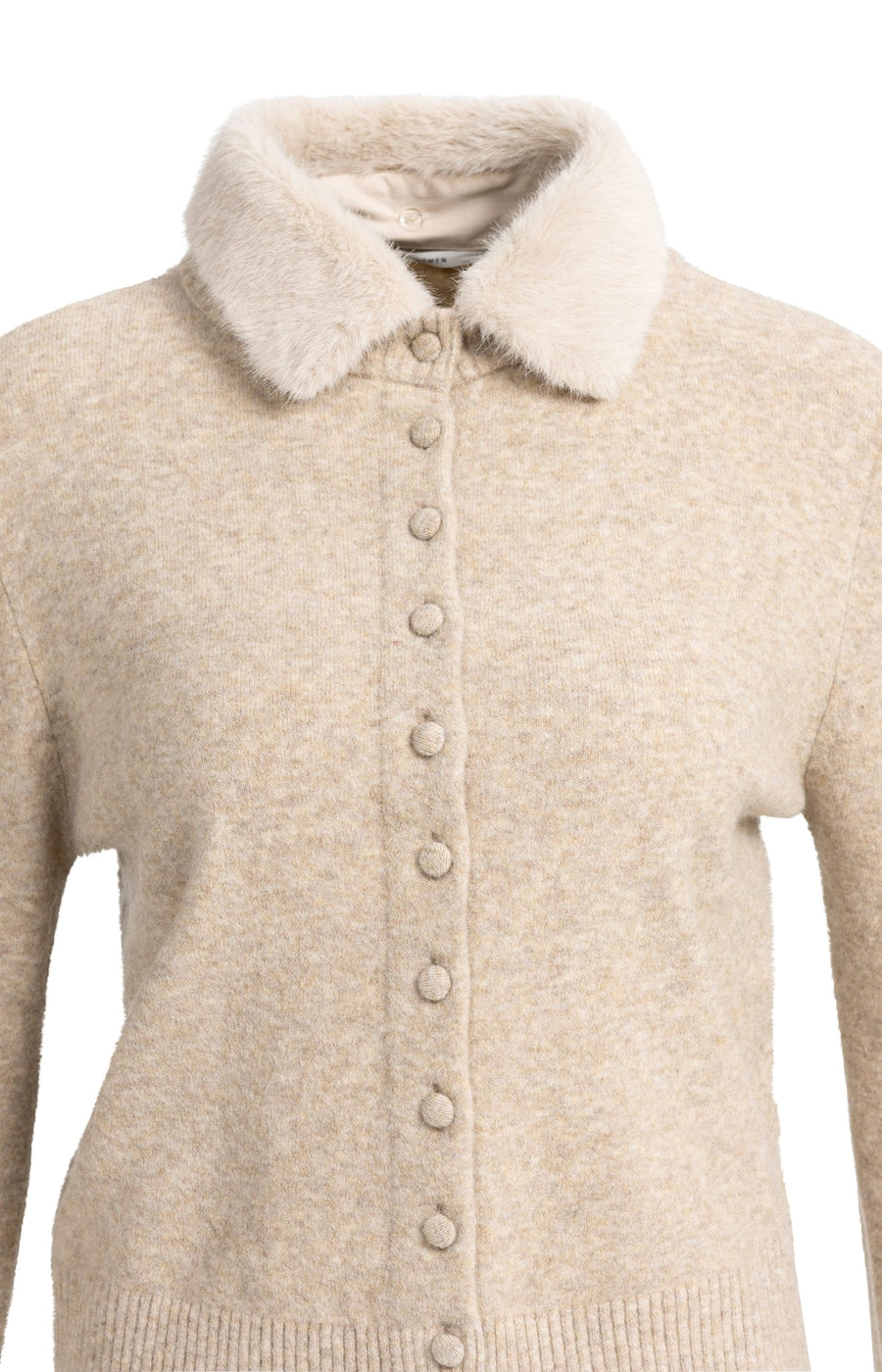Yaya 01-010185 cardigan with collar