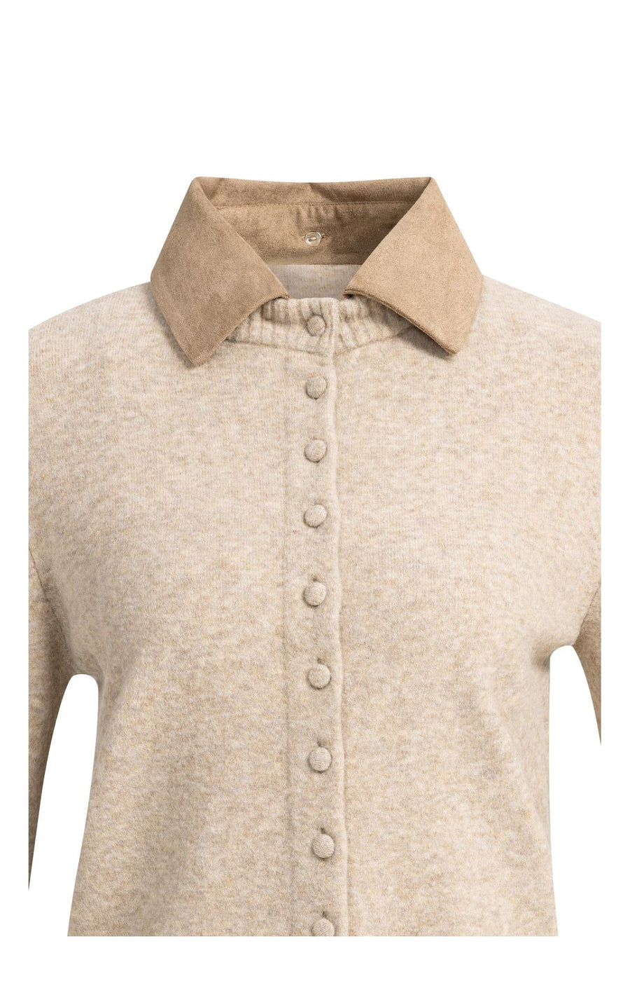 Yaya 01-010185 cardigan with collar