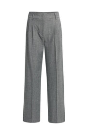 Yaya 01-301291 soft woven trousers grey