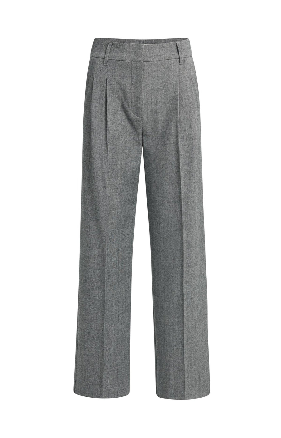 Yaya 01-301291 soft woven trousers grey