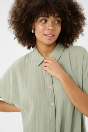 Culture CUelina Kaftan dress Khaki