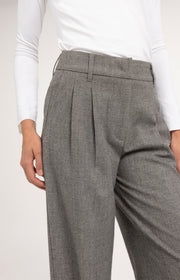 Yaya 01-301291 soft woven trousers grey