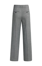 Yaya 01-301291 soft woven trousers grey