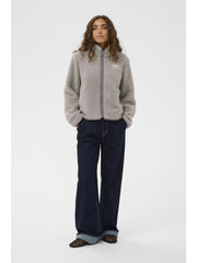 Culture CUcatina Teddy jacket grey
