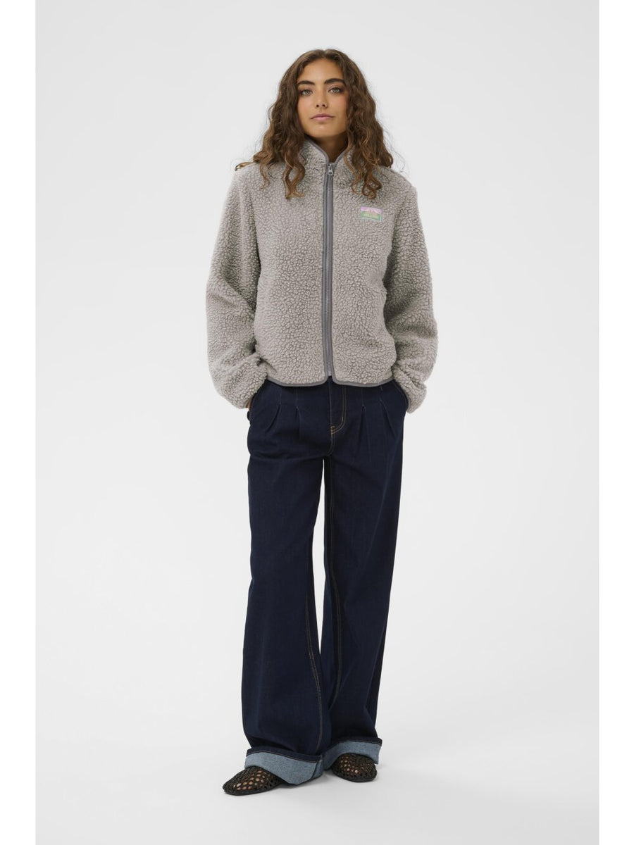Culture CUcatina Teddy jacket grey