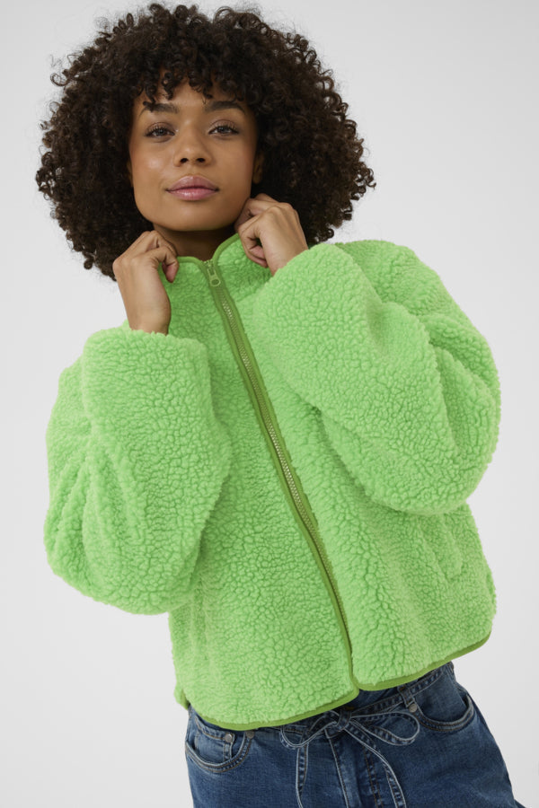 Culture CUcatina Teddy jacket green