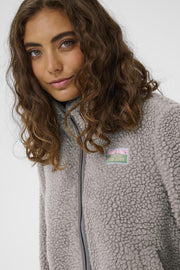 Culture CUcatina Teddy jacket grey