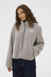 Culture CUcatina Teddy jacket grey