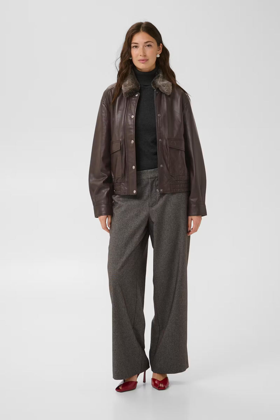 Culture CUborgny Canja jacket coffee