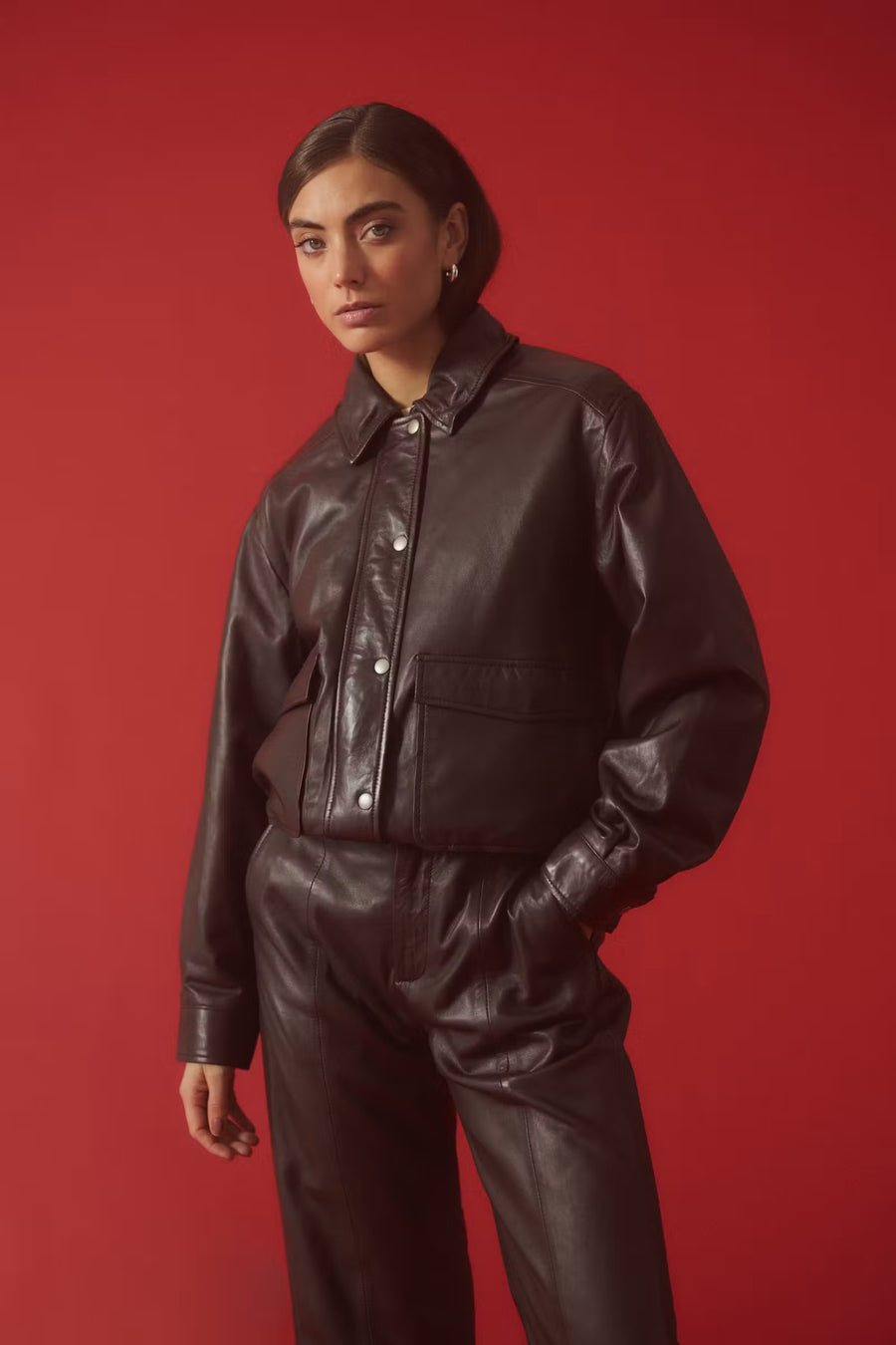 Culture CUborgny Canja jacket coffee