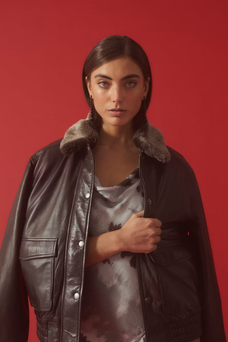 Culture CUborgny Canja jacket coffee