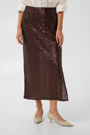 Culture CUnynna skirt Chocolate
