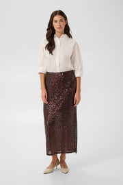 Culture CUnynna skirt Chocolate