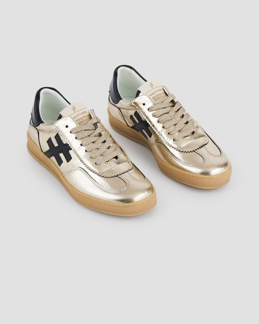 Another Trend A02584 Platino gold and black