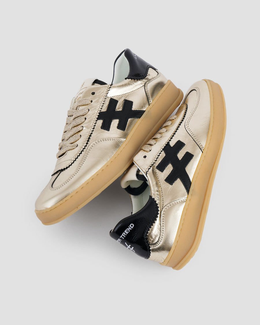 Another Trend A02584 Platino gold and black