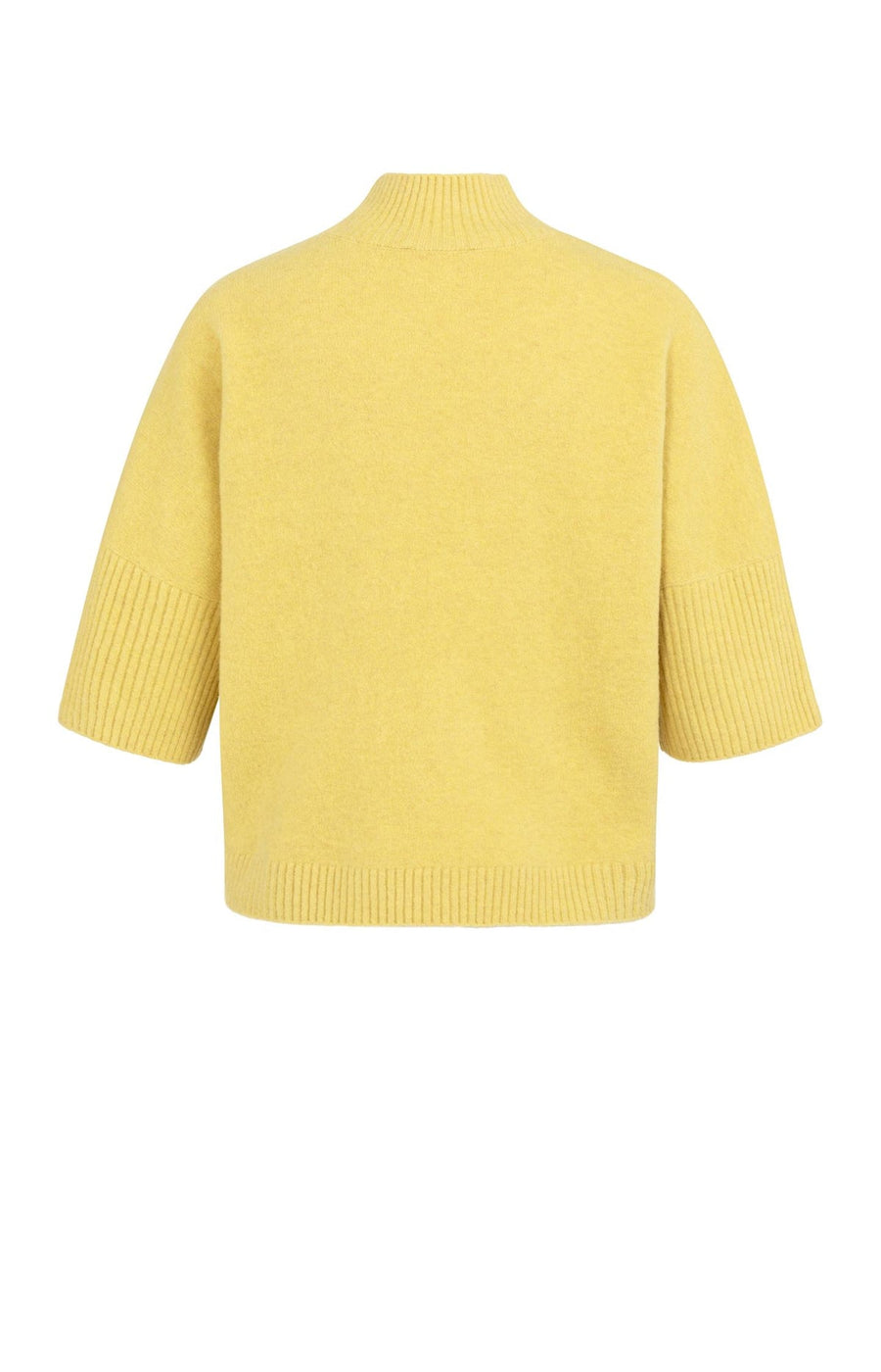 Yaya 01-000437 high neckline sweater green