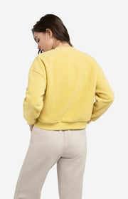 Yaya 01-109104 teddy sweatshirt moss green