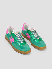 Another Trend A0321162 Silk green and pink