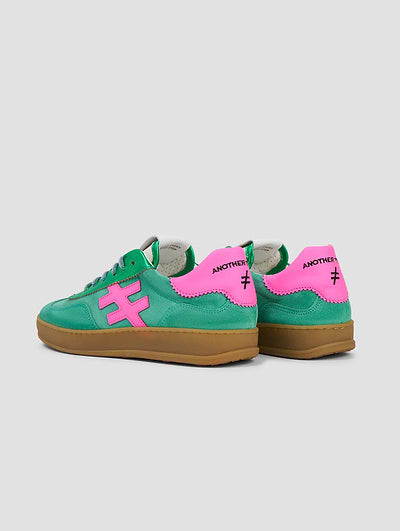 Another Trend A0321162 Silk green and pink