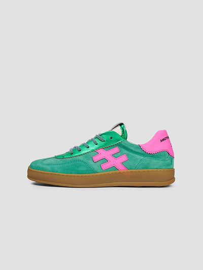 Another Trend A0321162 Silk green and pink