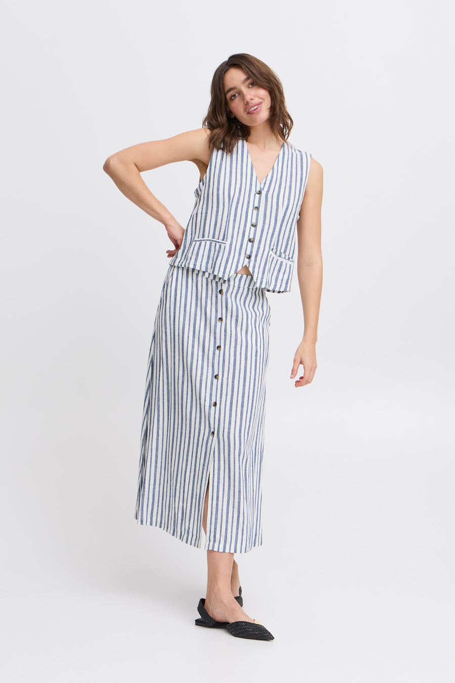 BYOUNG Byfalakka waistcoat