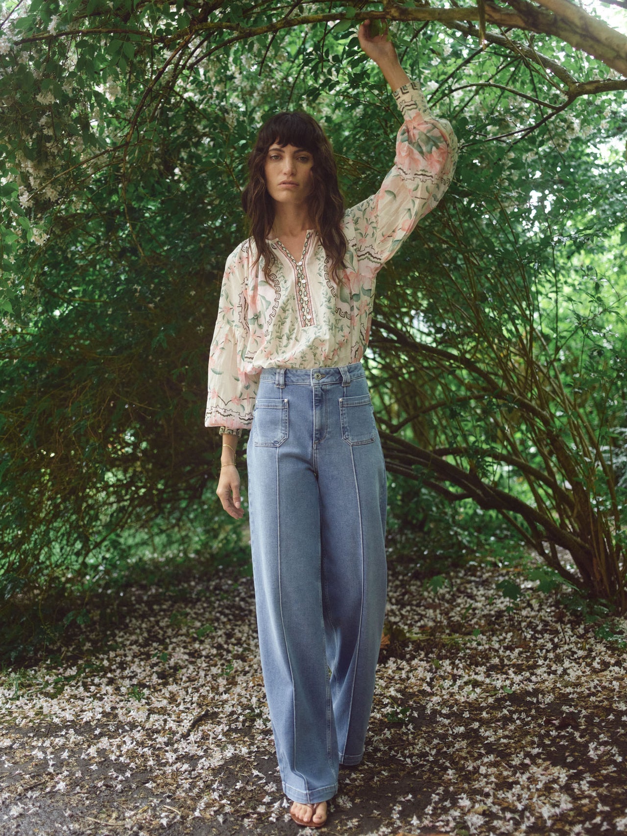 Mos Mosh MMColette Lyon jeans light blue