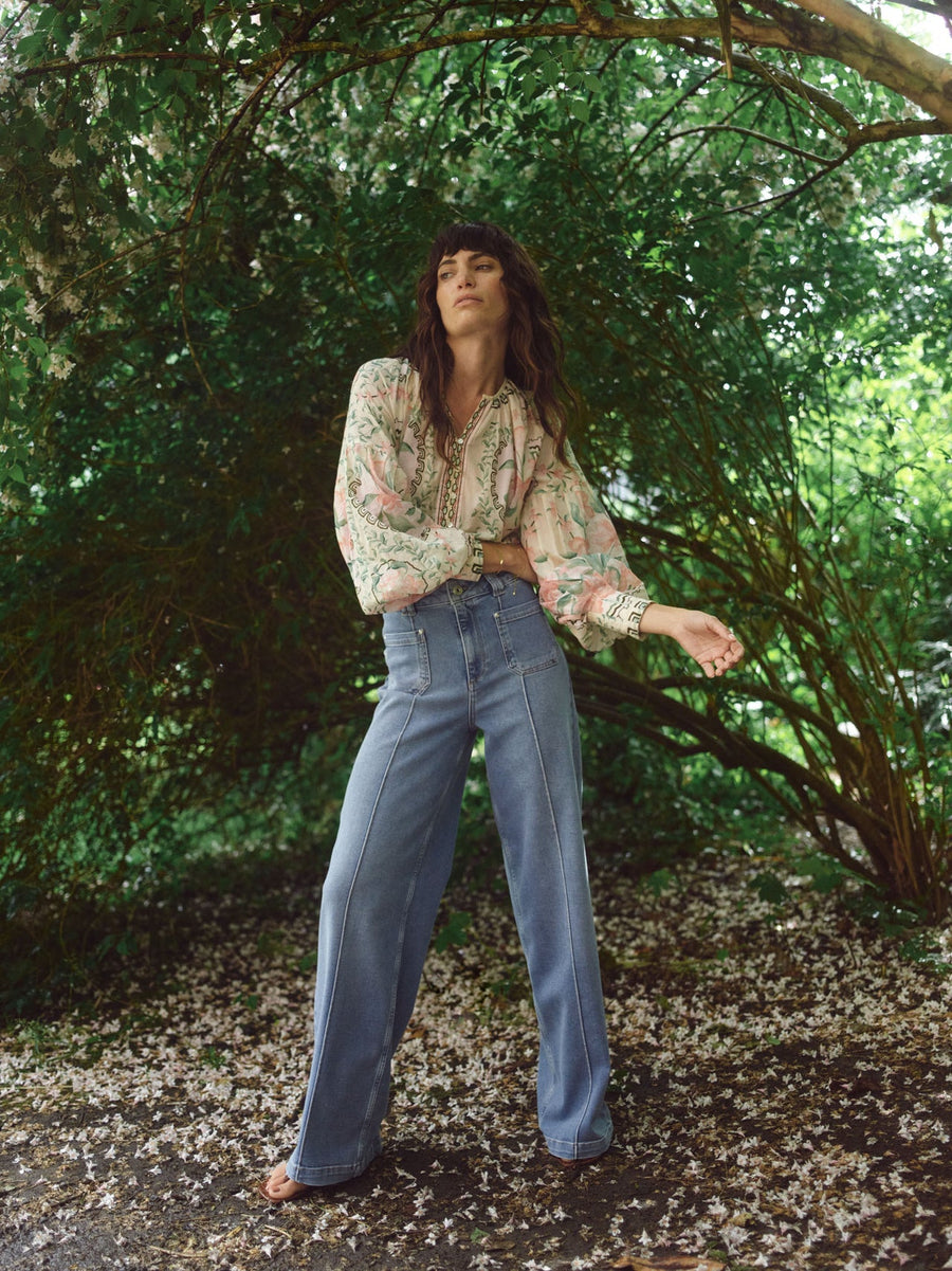 Mos Mosh MMColette Lyon jeans light blue