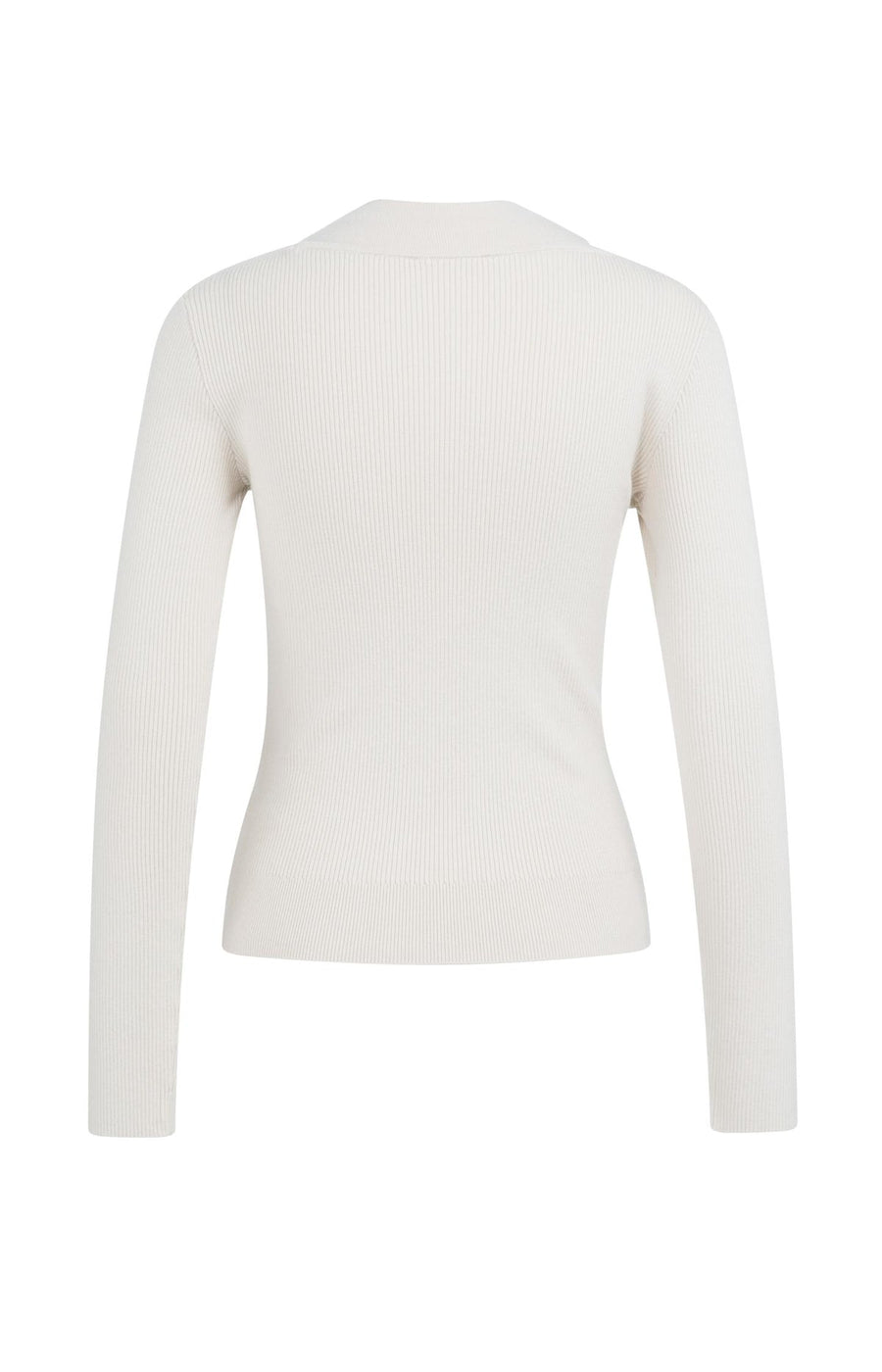 Yaya 01-000556-602 Fine ribbed sweater beige