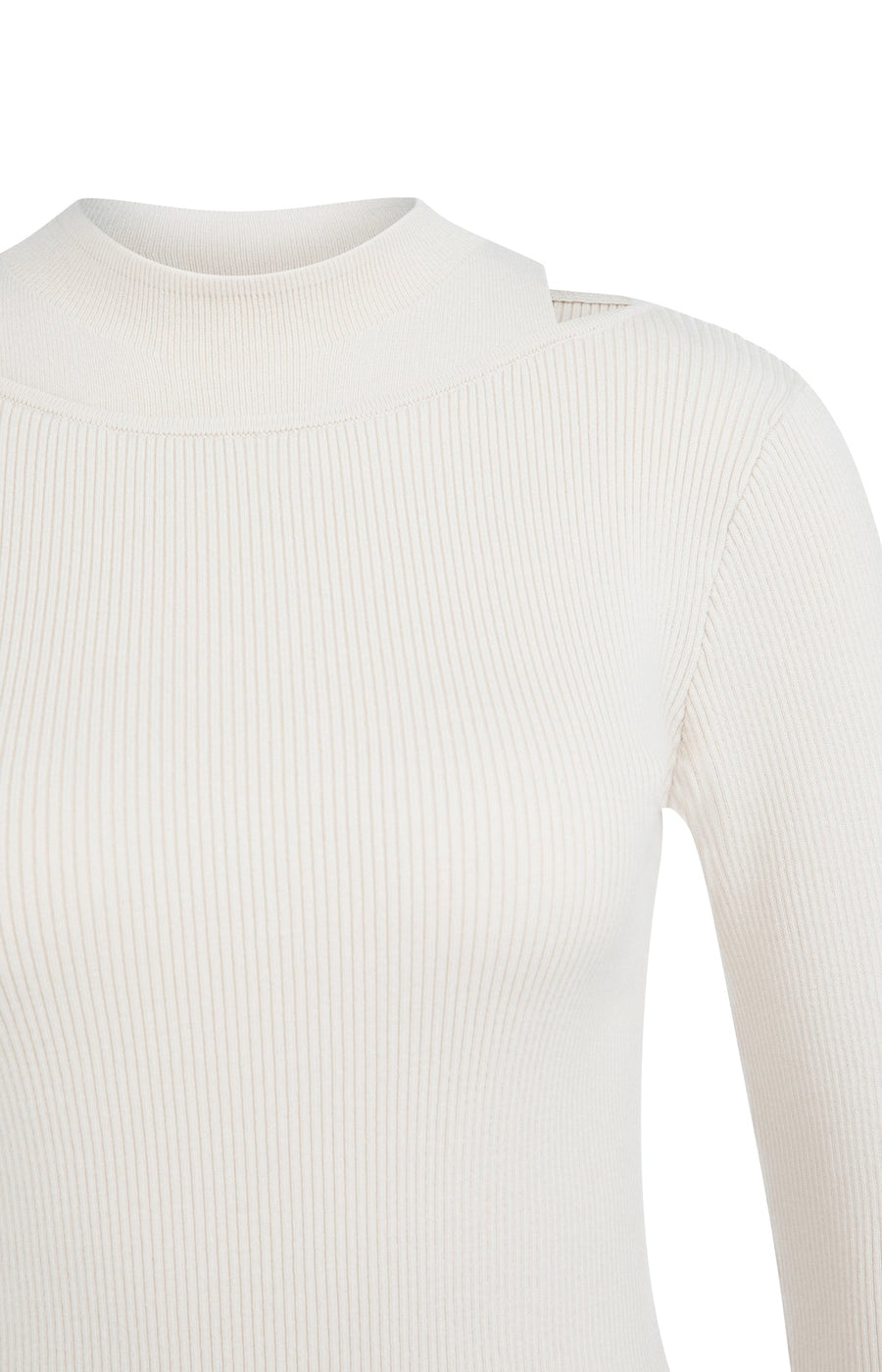 Yaya 01-000556-602 Fine ribbed sweater beige
