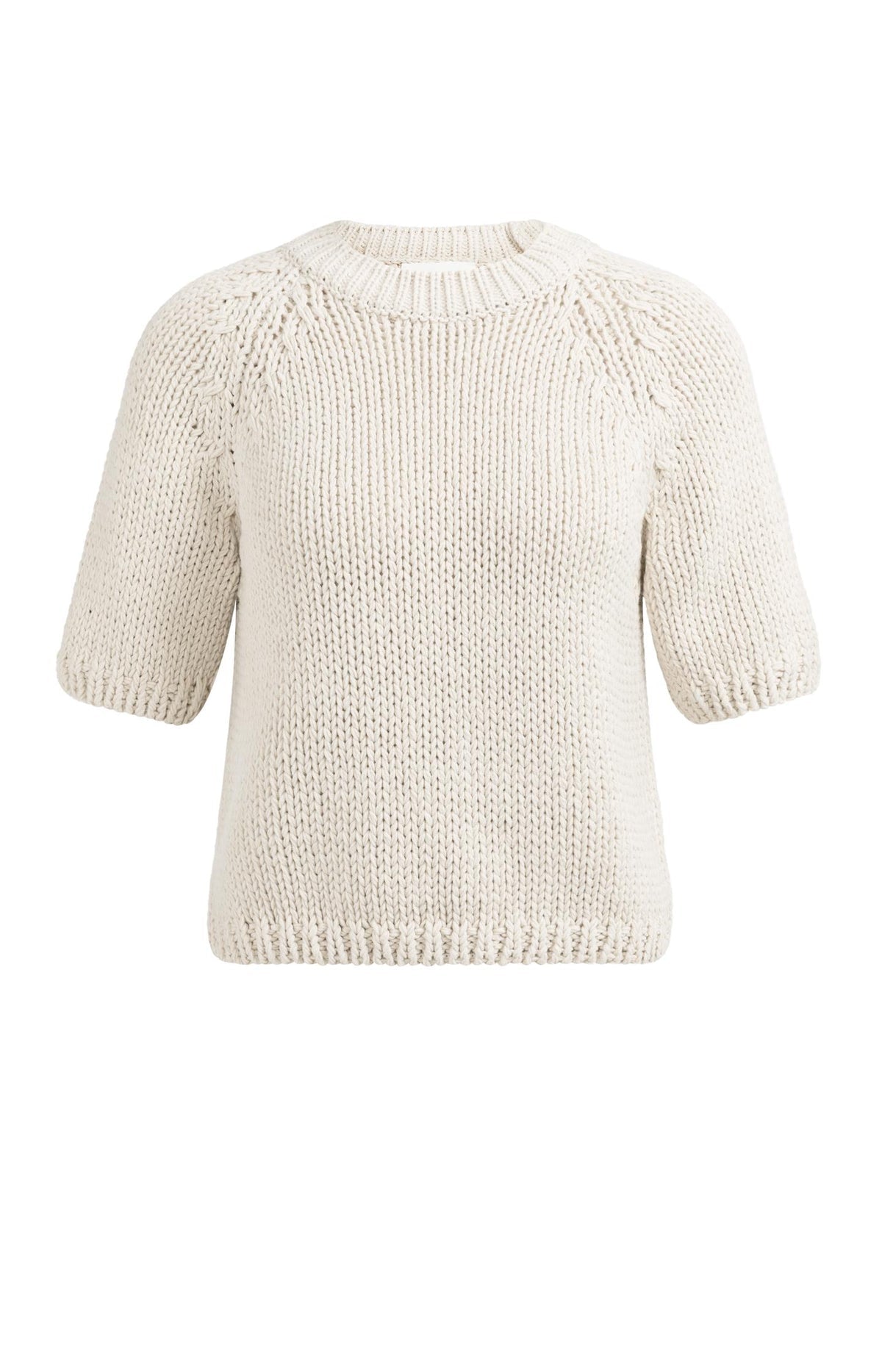 Yaya 01-000551-602 Chunky knit sweater kit beige