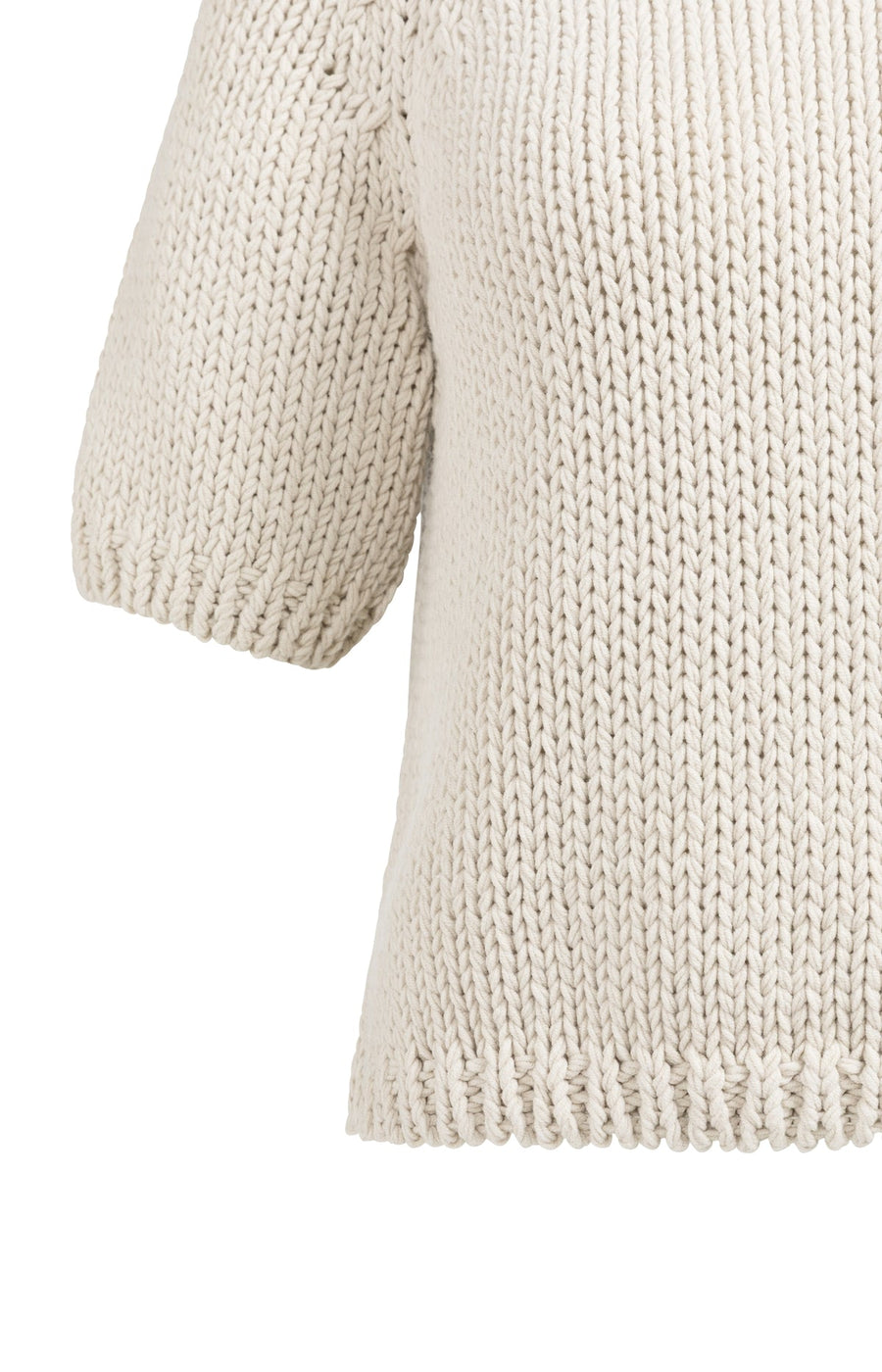 Yaya 01-000551-602 Chunky knit sweater kit beige