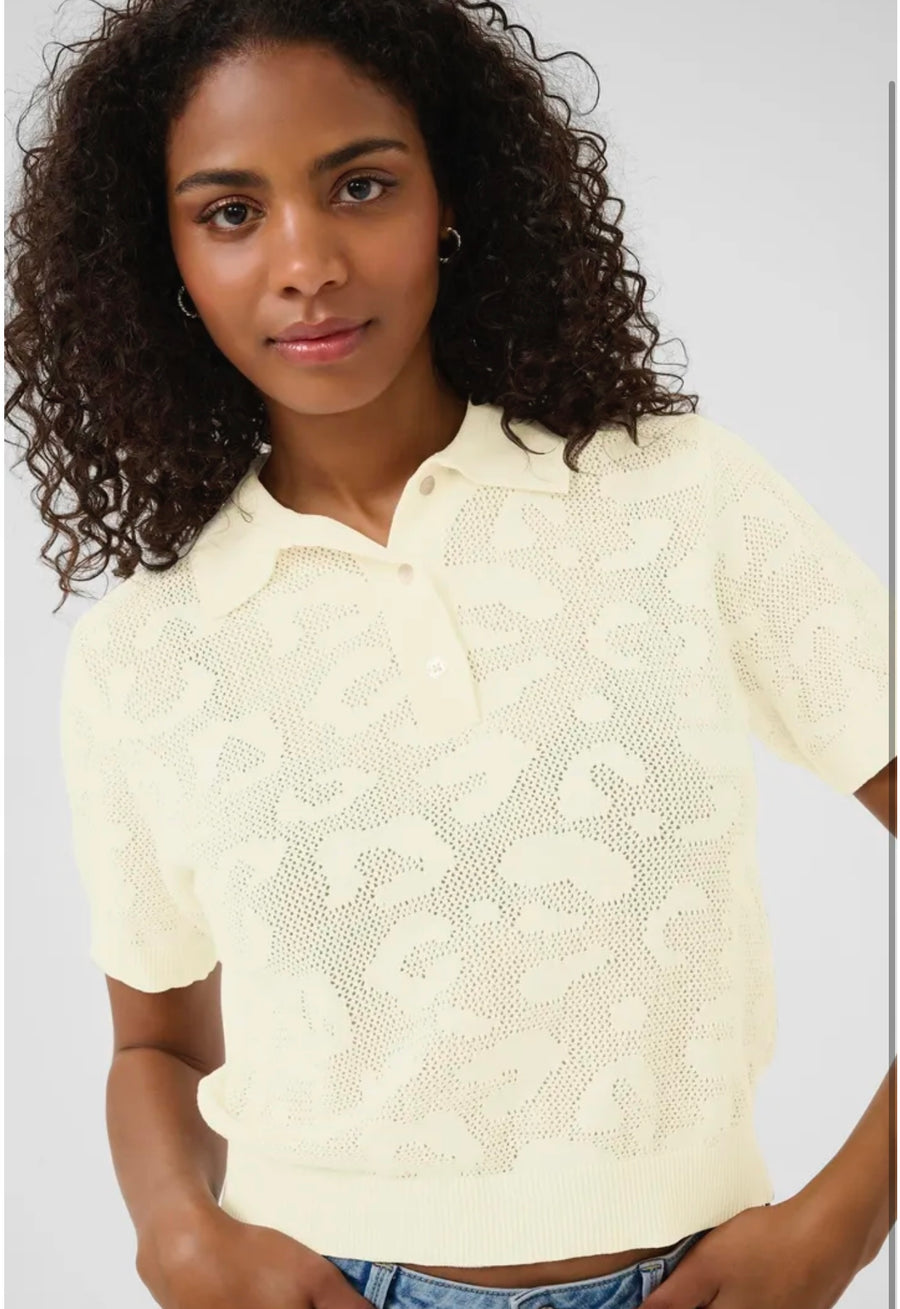 Kaffe KAabela Knit polo