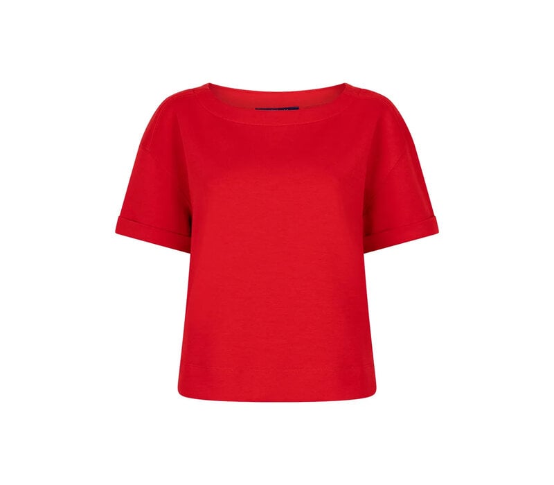 Red Button SRB4954 Skyler Scuba Top red