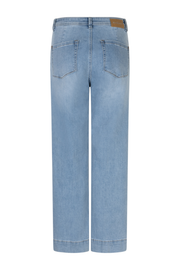 Red Button SRB4956 Conny Pressed Crease Bleach high rise wide