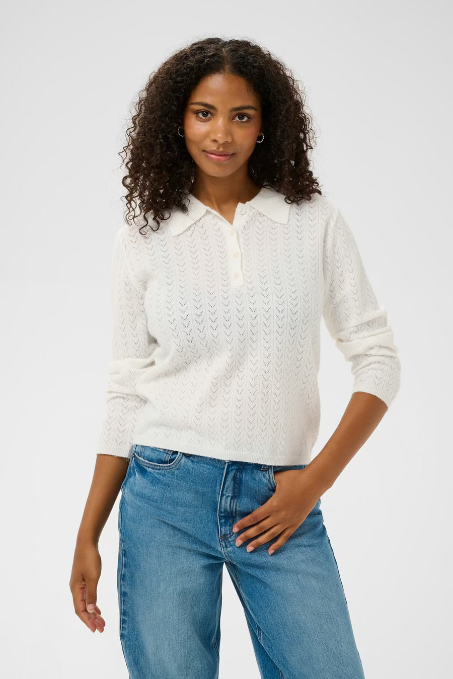 Kaffe KAlenia Polo Pullover