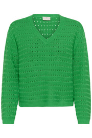 Kaffe KAmetta Pullover green