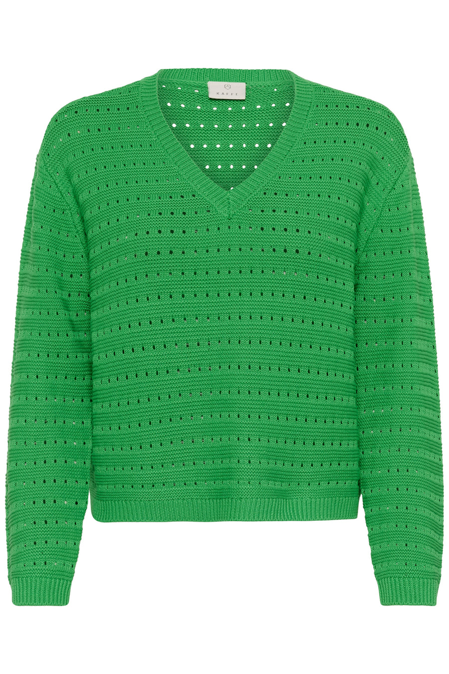 Kaffe KAmetta Pullover green
