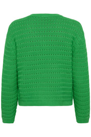 Kaffe KAmetta Pullover green