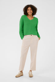 Kaffe KAmetta Pullover green