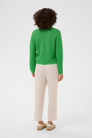 Kaffe KAmetta Pullover green