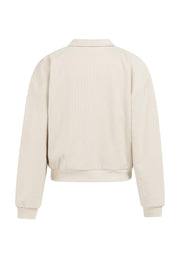 Yaya 01-109108 602 sweater with half zip