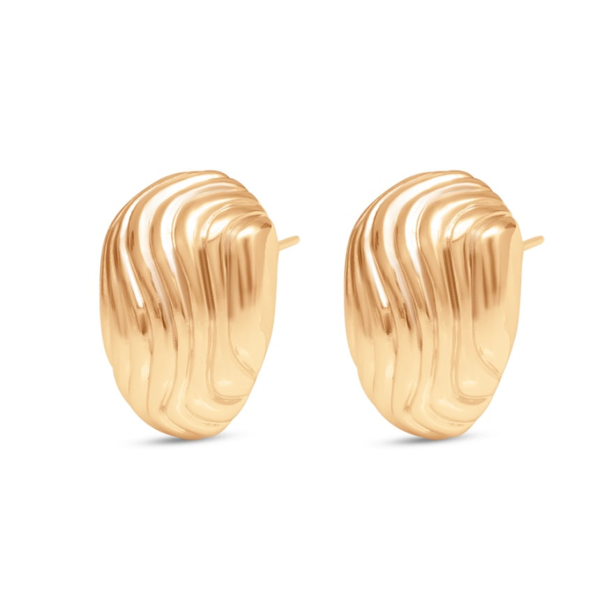 Talis Chains Vintage Stud earrings gold