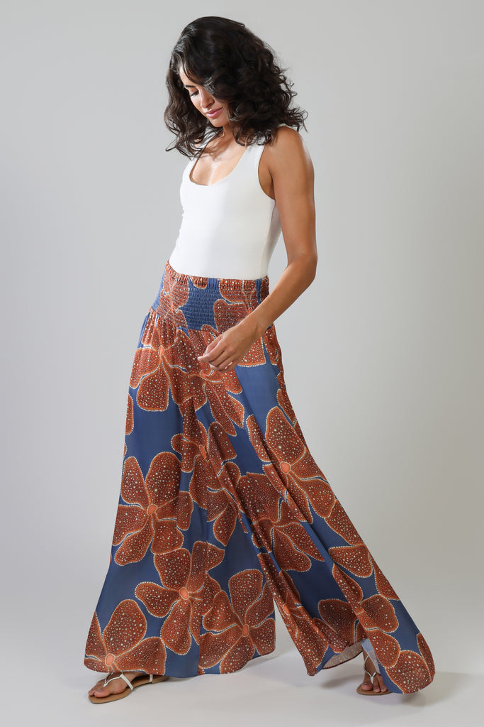 Traffic People FBM131120033 Aurora Wide leg trousers Blue