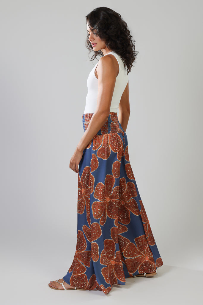 Traffic People FBM131120033 Aurora Wide leg trousers Blue