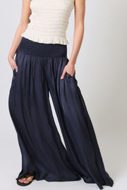 Traffic People AMN13120008 Aurora Wide leg trousers navy