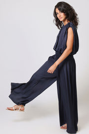 Traffic People AMN13120008 Aurora Wide leg trousers navy