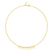 Talis Chains Spike Drop Necklace