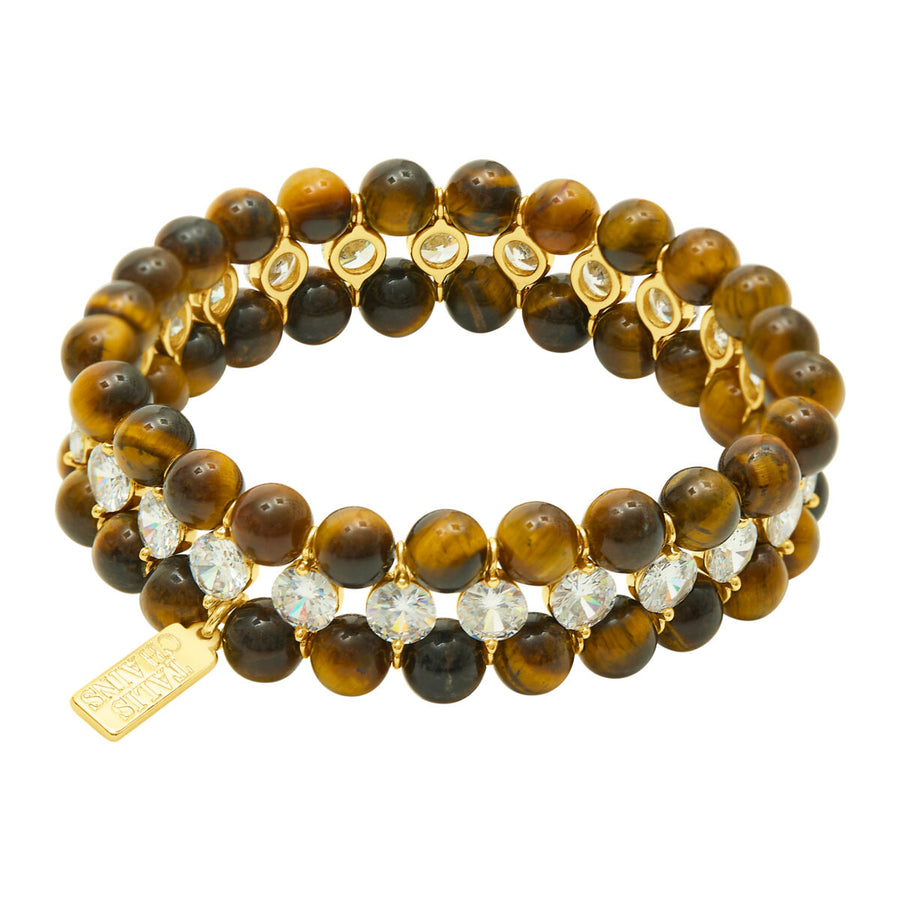 Talis Chains Alabama Bracelet Tigers Eye