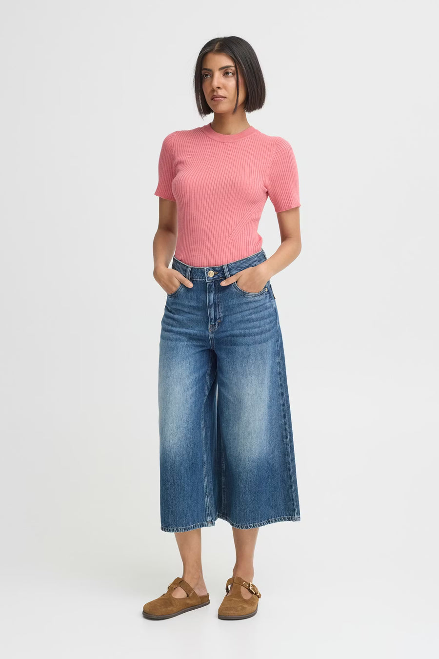 Pulz PZalexi UHW jeans wide leg