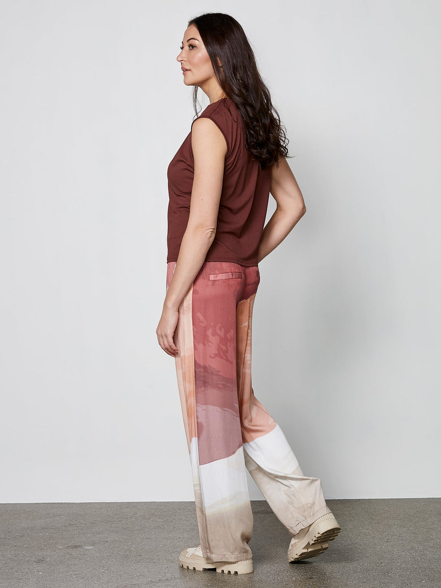 Nu Denmark Elina Yola Trousers berry
